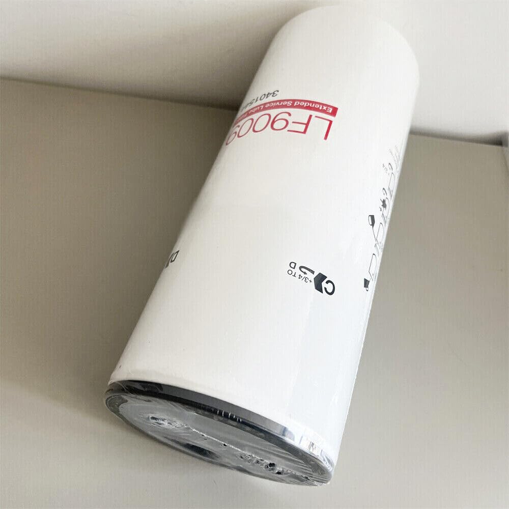 Filtro de óleo LF9009, compatível com Cummins 3401544, Fleetgaurd